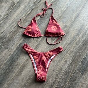 NWT SHEIN Hawaiian Print Bikini
